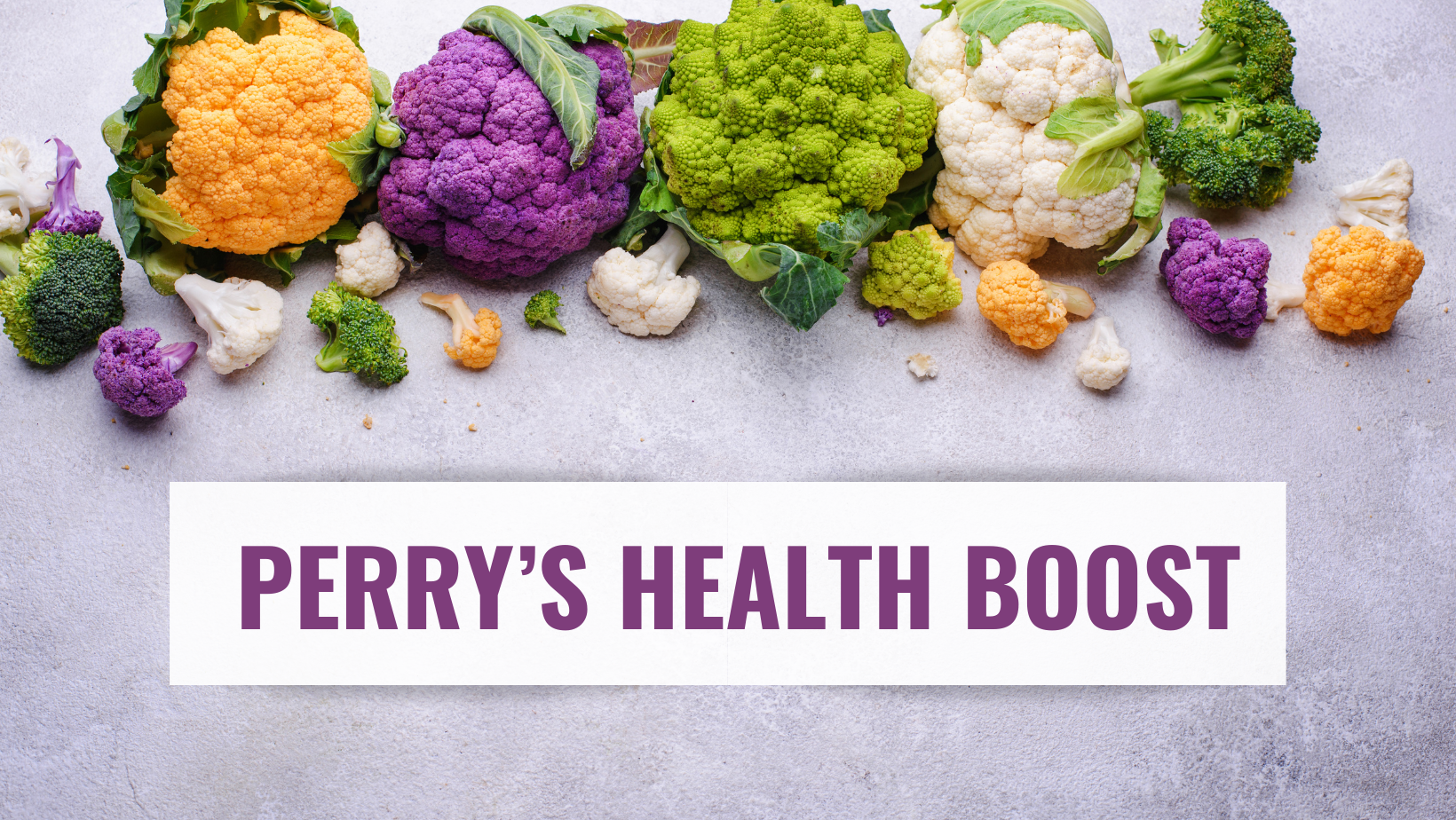 Perry’s Health Boost FB COver